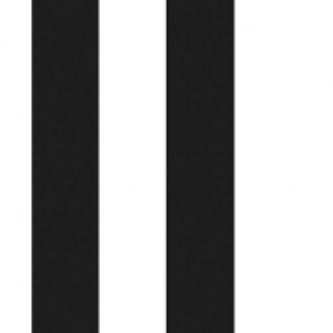 Superfresco Easy Rayure Black and White Stripe Wallpaper - 1 £20.00
