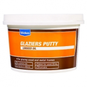 Wickes Glaziers Linseed Oil Putty - Natural 1kg &pound;4.60
