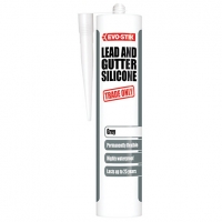 Wickes  Evo-Stik Trade Only Lead & Gutter Silicone - Grey 280ml