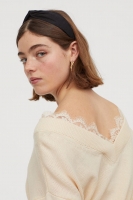 HM   Lace-trimmed jumper