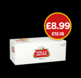 Stella Artois £8.99