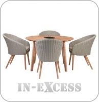 InExcess  John Lewis & Partners Sol 4 Seater Round Garden Dining Table