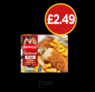 Birdseye Battered Fish