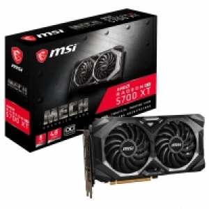 Overclockers Msi MSI Radeon RX 5700 XT MECH OC 8GB GDDR6 PCI-Express Graphics