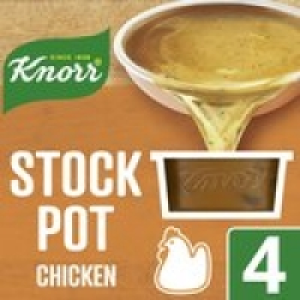 Knorr Chicken Stock Pot 4 Pack £1.00