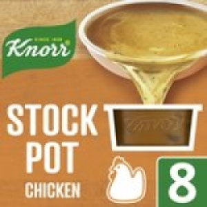Knorr Chicken Stock Pot 8 Pack £1.50