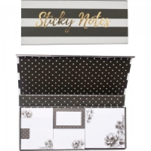 Noire Sticky Notes In Box &pound;1.79