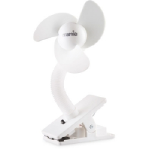 Mamia White Pushchair Fan