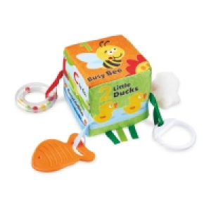 Nuby Tummy Time Activity Cube Toy