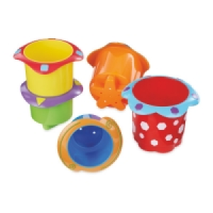 Nuby Stackable Bath Cups