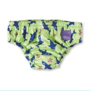 Neon Shark Reusable Swim Nappy