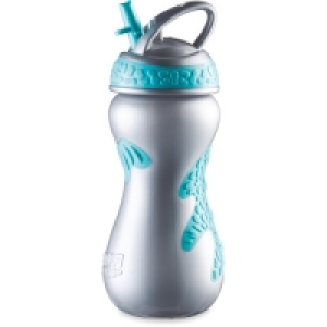 Nuby Silver/Aqua Flip It Cup