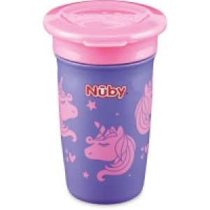 Pink/Purple Nuby Maxi 360° Sippy Cup