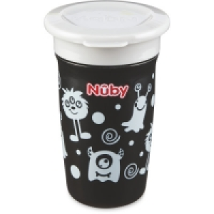 Black/Grey Nuby Mini 360° Sippy Cup