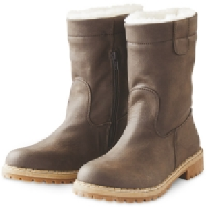 Aldi  Dark Brown Ladies Snug Boots