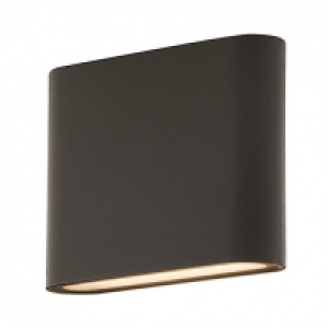 Luceco LED Grey Exterior Flat Wall Light - 8W £25.00