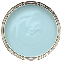 Wickes  Wickes Non-Drip Gloss Paint - Soft Blue 750ml
