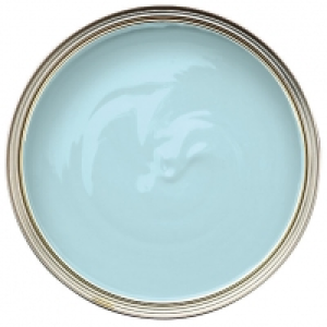 Wickes Non-Drip Gloss Paint - Soft Blue 750ml &pound;15.00