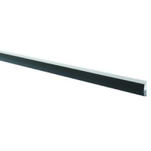 Wickes PVCu Black Soffit Butt Joint Trim 2500mm £7.29