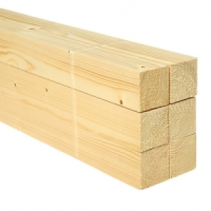 Wickes Whitewood PSE Timber - 44 x 44 x 1800 mm Pack of 6 £25.27
