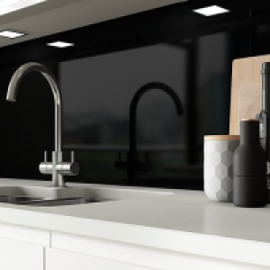 AluSplash Splashback - Ebony 900 x 800mm £119.00