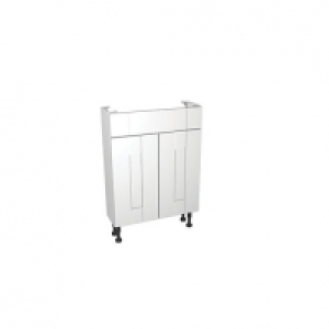 Wickes Vermont Compact Semi-recessed Basin Unit 600mm &pound;168.00