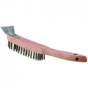 Wickes Wire Brush with Integrated Scraper £4.00