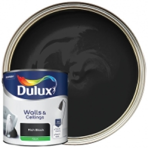 Dulux - Rich Black - Silk Emulsion Paint 2.5L £16.00