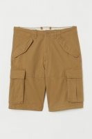 HM   Cotton twill cargo shorts