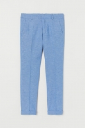 HM   Linen-blend suit trousers