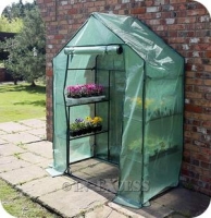 InExcess  Tom Chambers Walk-in Garden Greenhouse with Plant Shelving S