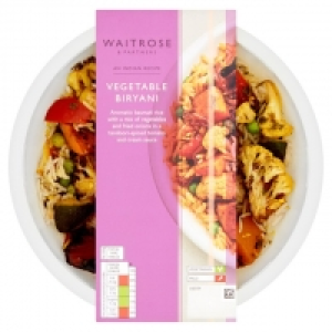 Ocado  Waitrose Indian Vegetable Biryani 450g