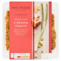 Ocado  Waitrose Prawn Toast 140g