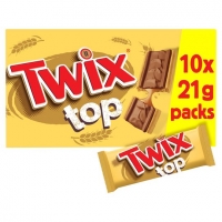 Tesco  Twix Top 10 Pack 210G