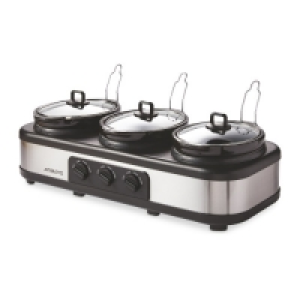 Aldi  Ambiano Triple Slow Cooker