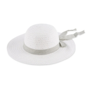 Avenue Ladies White Summer Hat
