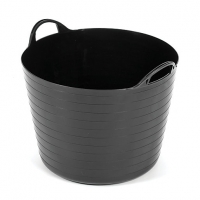 Wickes  Wickes Soft Black Bucket - 40L