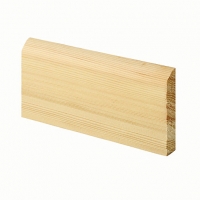 Wickes  Wickes Bullnose Pine Architrave - 15mm x 69mm x 2.1m Pack of
