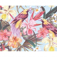 Wickes  ohpopsi Tropical Exotic Flowers Wall Mural - XL 3.5m (W) x 2