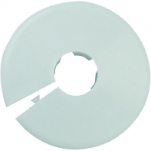 Wickes White Pipe Collars - 15mm Pack of 5 &pound;1.32