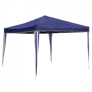 Charles Bentley 3 x 3M Pop Up Gazebo Blue £60.00