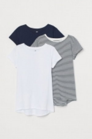  3-pack cotton T-shirts £6.00