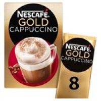 Morrisons  Nescafe Gold Cappuccino Coffee 8 Sachets x 17g