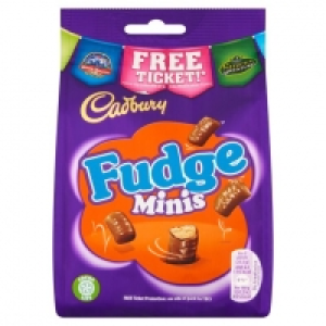 Tesco  Cadbury Fudge Bites 120G