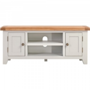 JTF  Chatsworth Grey TV Unit Lowline Small 1.2m