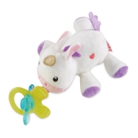 Aldi  Nuby Unicorn Snoozie Teething Toy