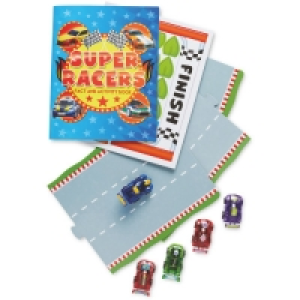 Super Racers Book and Toy
