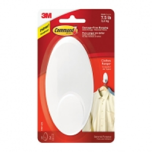 Command Clothes Hanger Hook - White £4.99