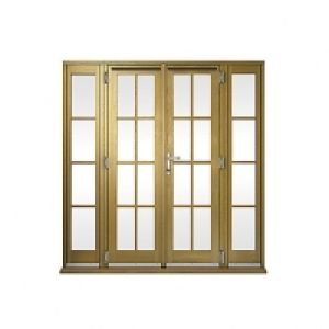 Wickes Albery Georgian Bar Solid Oak Laminate French Doors 8 £2,460.00
