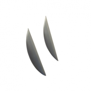 Wickes Dakota Handle Matt Chrome - Pack of 2 £7.00